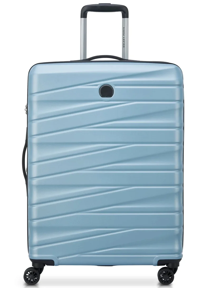 DELSEY Paris Tiphanie 70 Cm Hardcase 4-Double Wheeled Expandable Check-In Luggage Trolley Case - Aqua